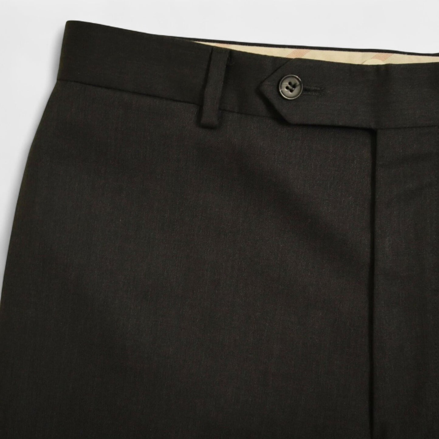 Samuelsohn Performance 2 Piece Suit 41L Gray Sharkskin Super 120s Loro Piana Daul Vent 2 Button