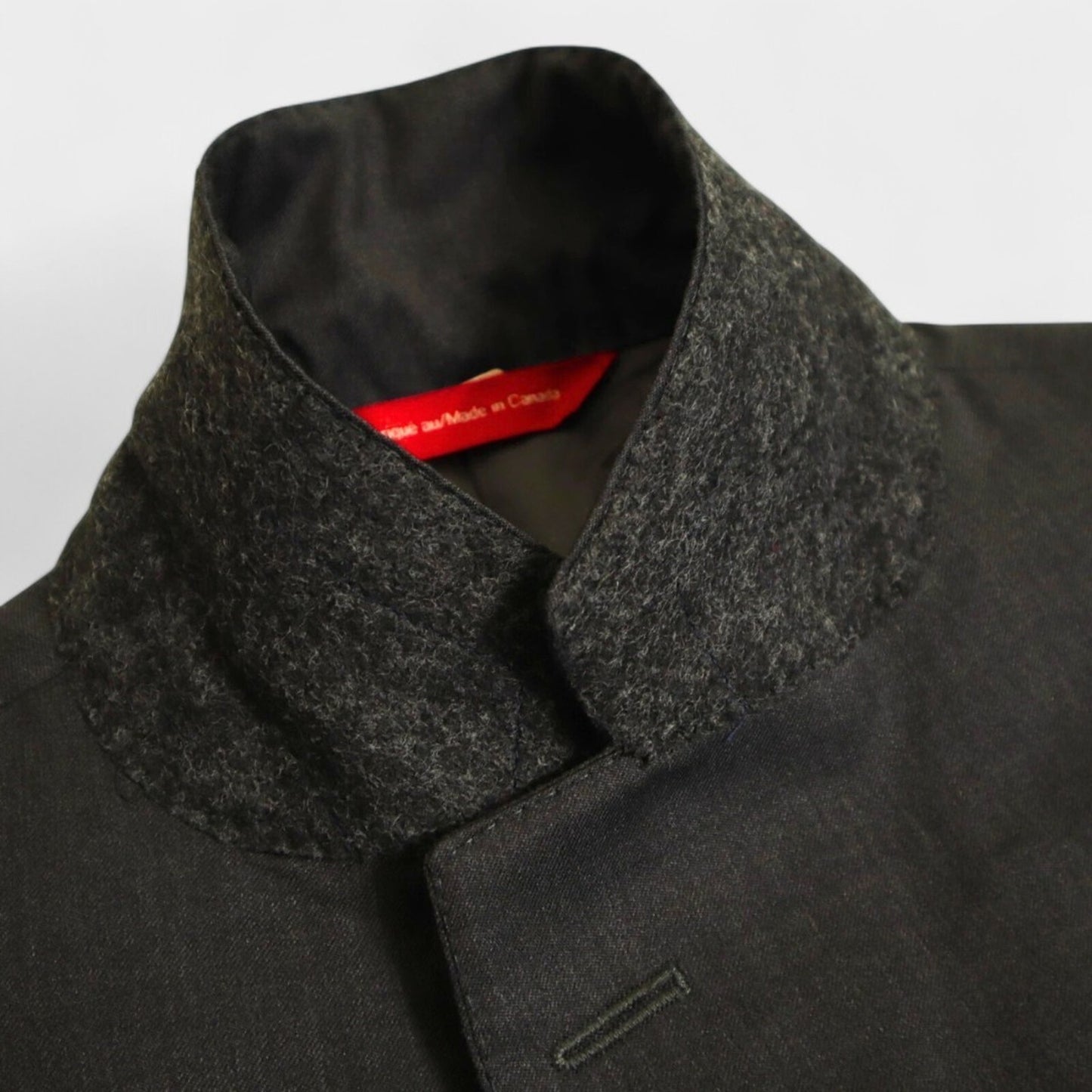 Samuelsohn Performance 2 Piece Suit 41L Gray Sharkskin Super 120s Loro Piana Daul Vent 2 Button