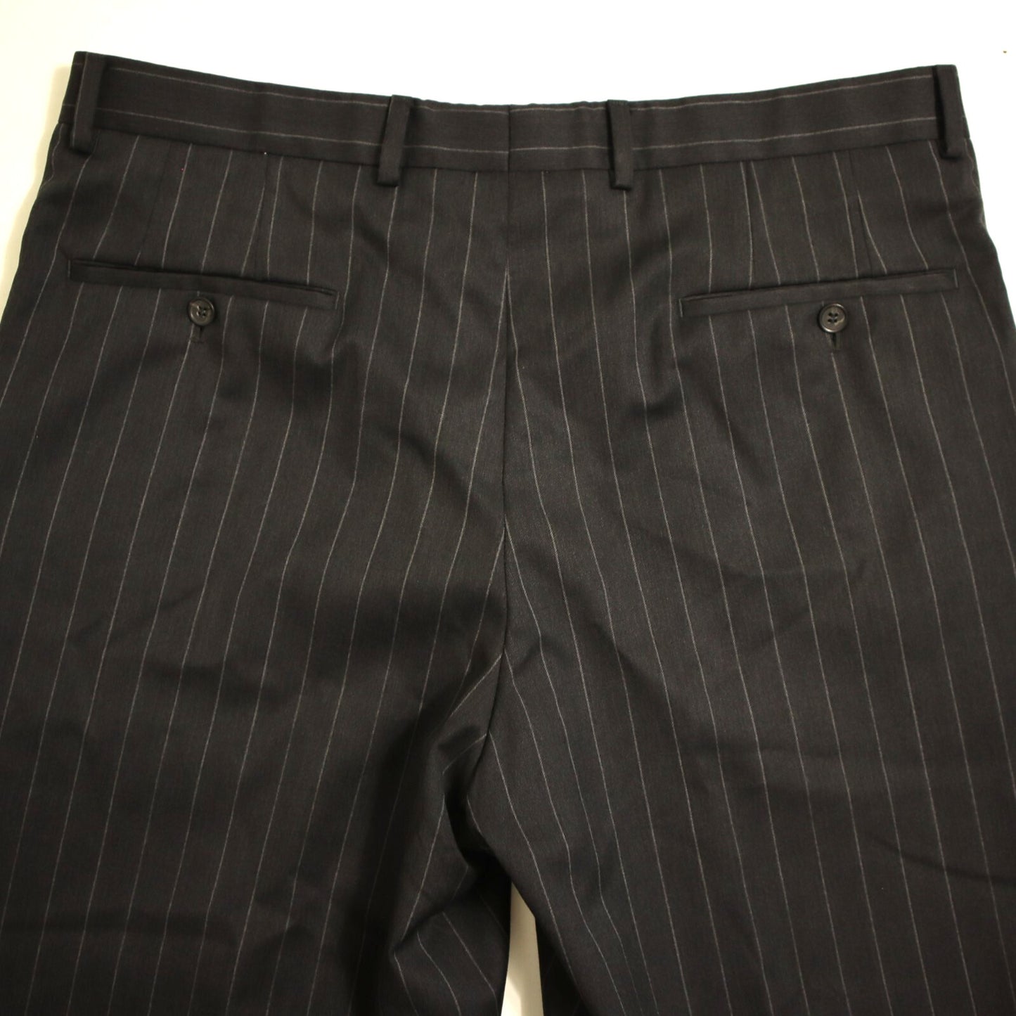Samuelsohn Performance X Loro Piana EXTREME 2 Piece Suit 41L Charcoal Gray Super 120's Wool Dual Vent