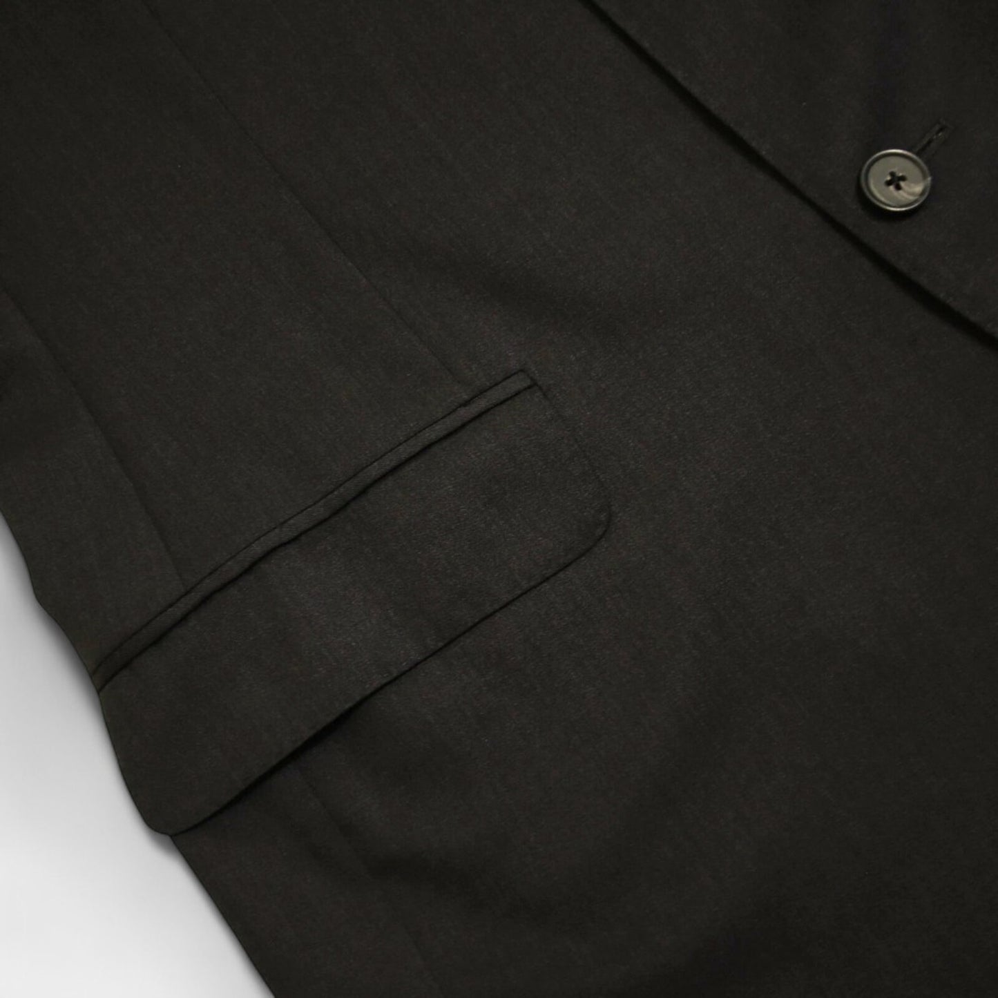 Samuelsohn Performance 2 Piece Suit 41L Gray Sharkskin Super 120s Loro Piana Daul Vent 2 Button