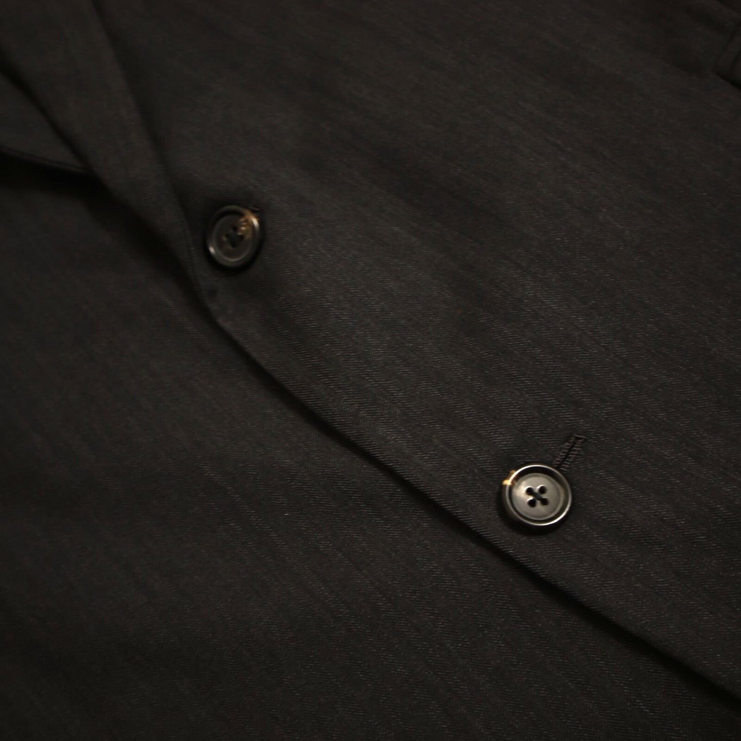 Brooks Brothers Golden Fleece 2 Piece Suit 44L Gray Tonal "Hand Tailored" Pleated Pants