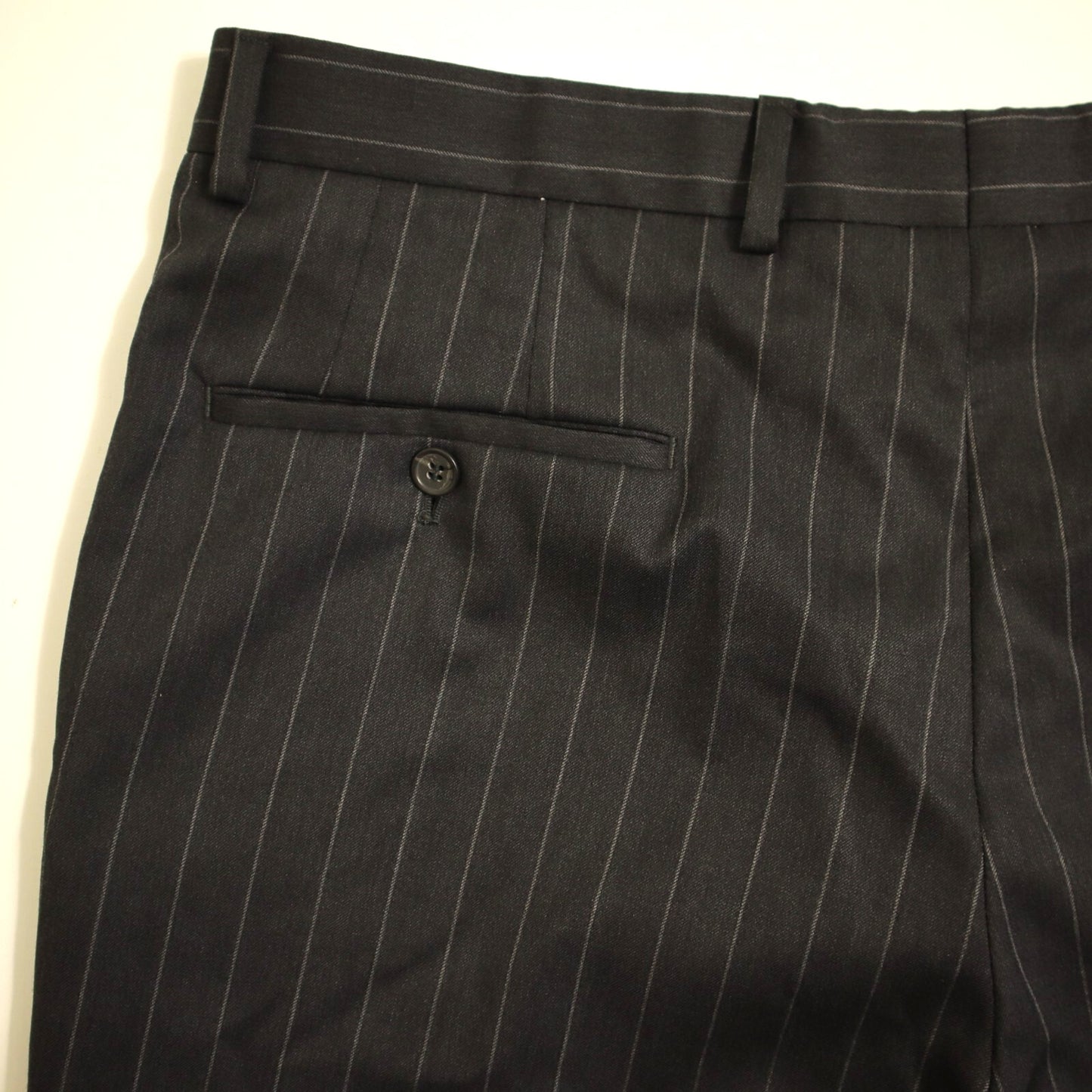 Samuelsohn Performance X Loro Piana EXTREME 2 Piece Suit 41L Charcoal Gray Super 120's Wool Dual Vent