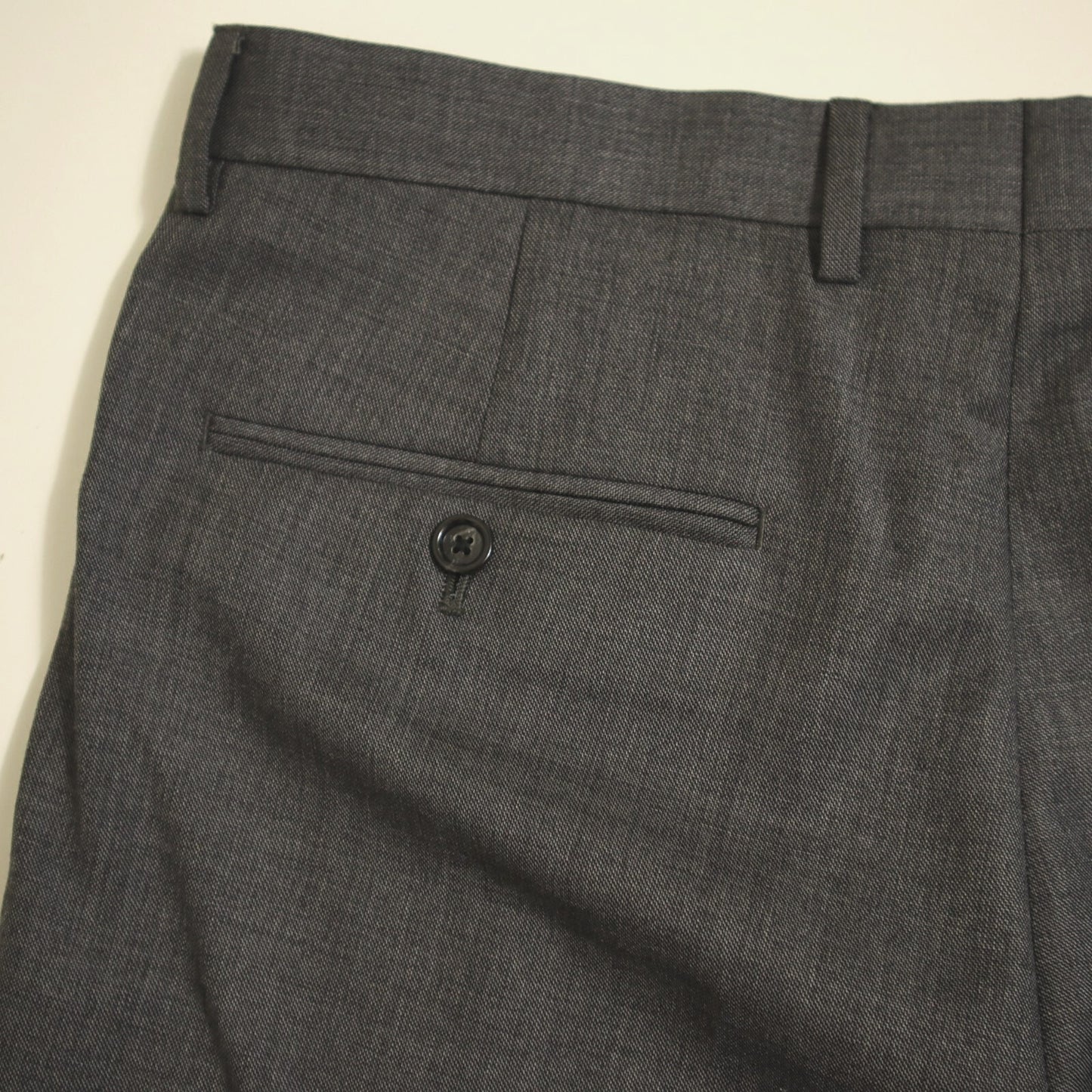 J Crew Ludlow 2 Piece Suit 42R Gray Tollegno 1900 Italian Wool Tailored Fit