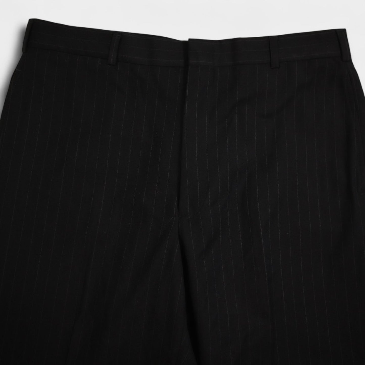 Brooks Brothers Makers 2 Piece Suit 41R Hand Tailored Charcoal Pinstripe Wool