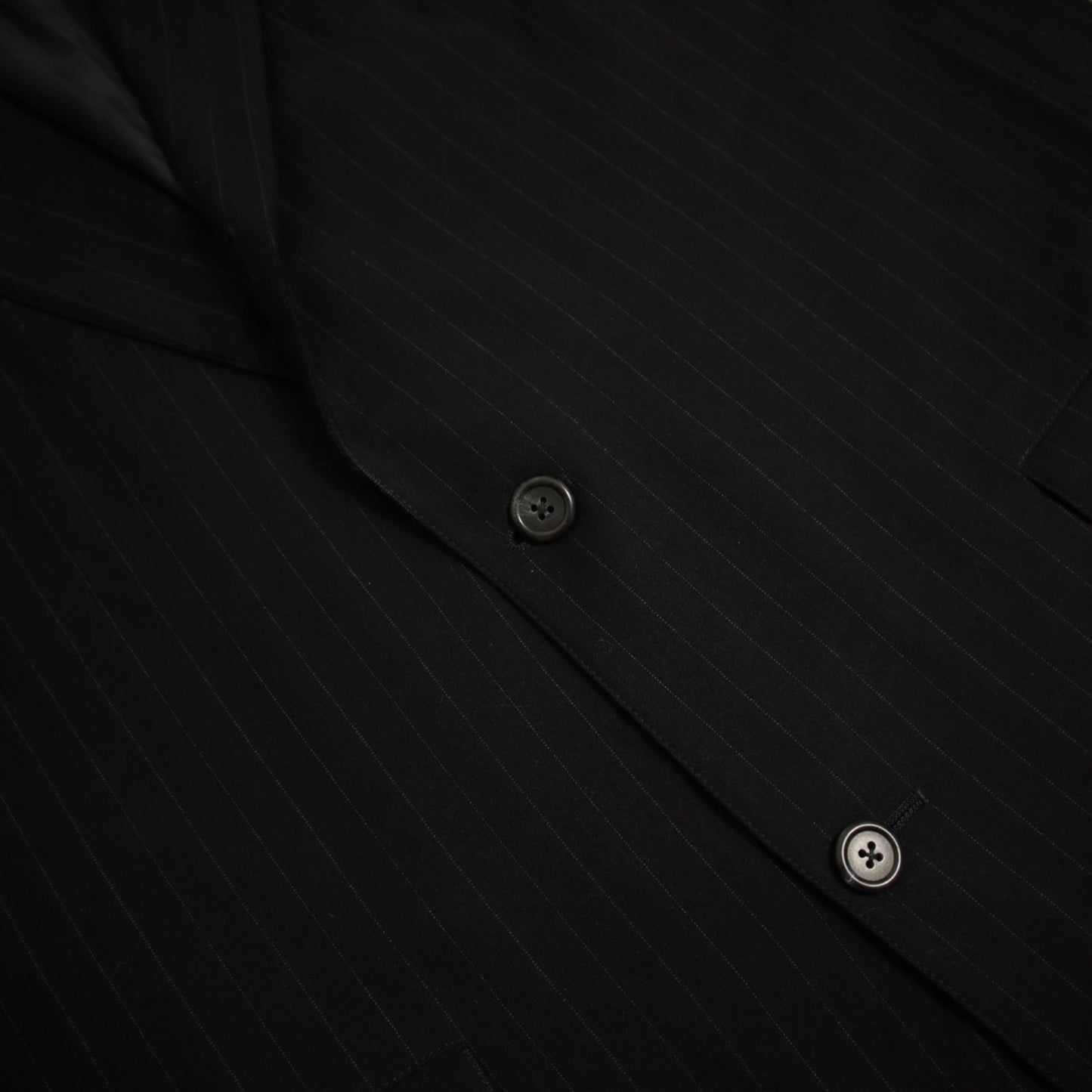 Brooks Brothers Makers 2 Piece Suit 41R Hand Tailored Charcoal Pinstripe Wool