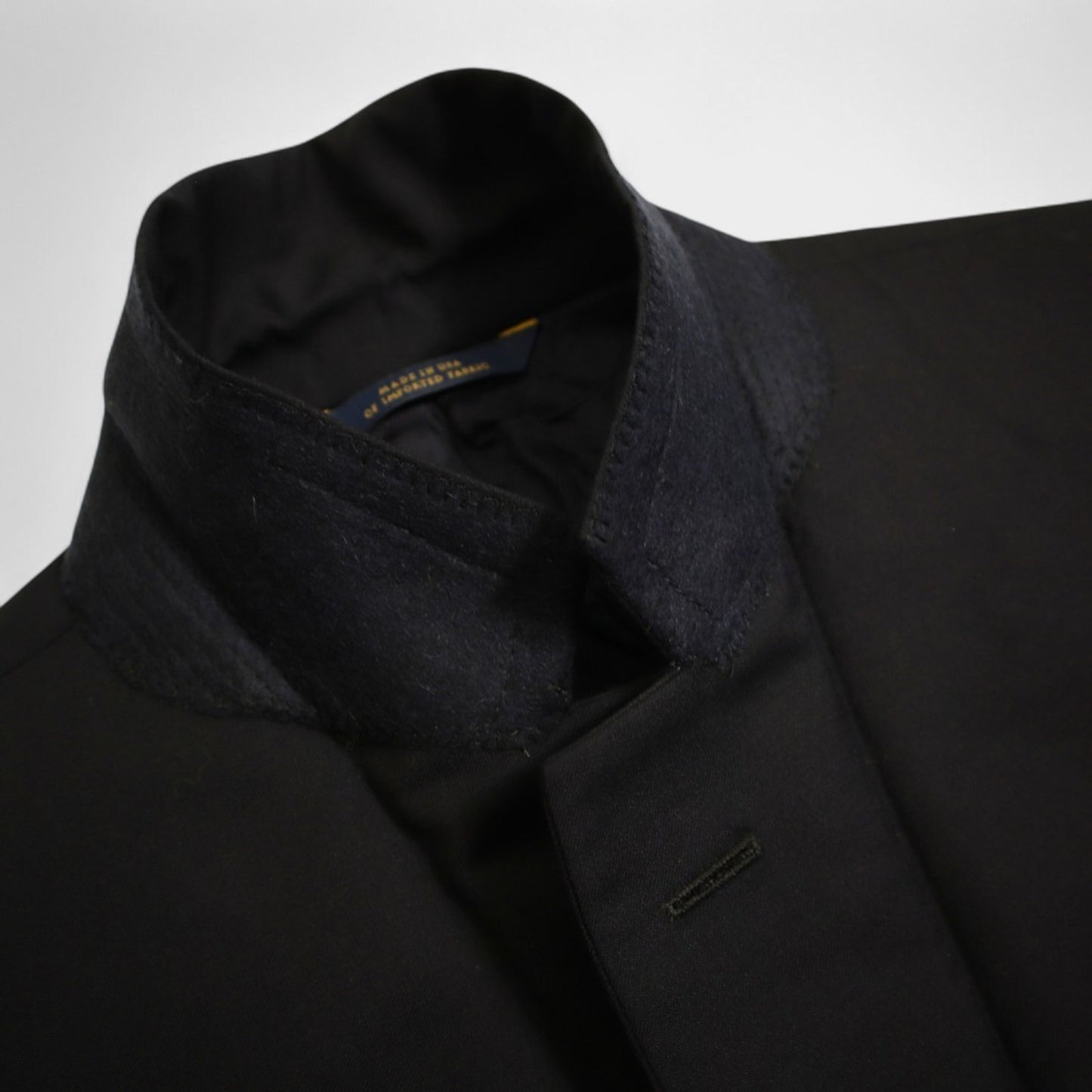 Brooks Brothers Fitzgerald X Estrato 2 Piece Suit 41L Navy Makers Wool 2 Button