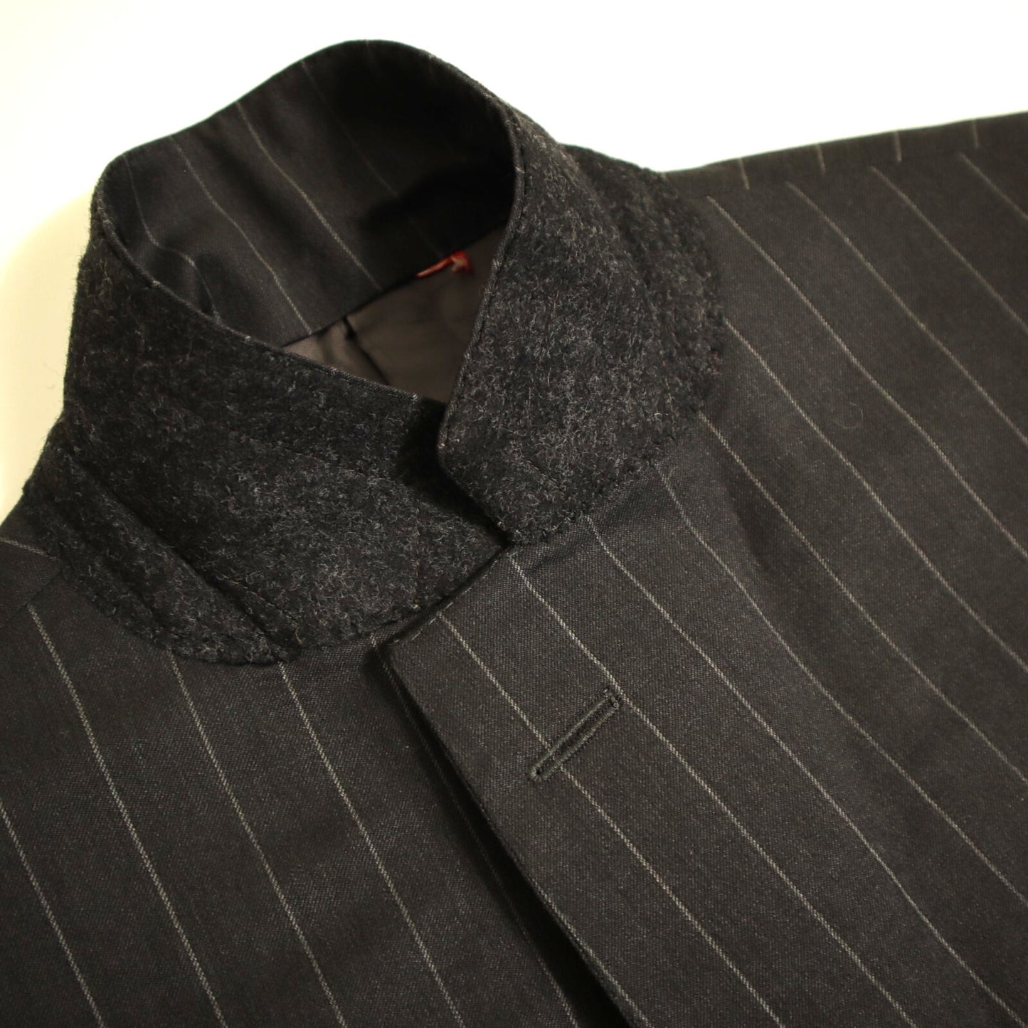 Samuelsohn Performance X Loro Piana EXTREME 2 Piece Suit 41L Charcoal Gray Super 120's Wool Dual Vent